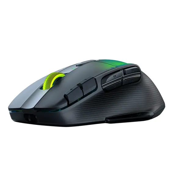 Turtle Beach TBM-1101-05 Gaming Mouse - RF Wireless + Bluetooth, 19000 DPI, Owl-Eye, Right-hand, Black, Product color: Black, 4 image