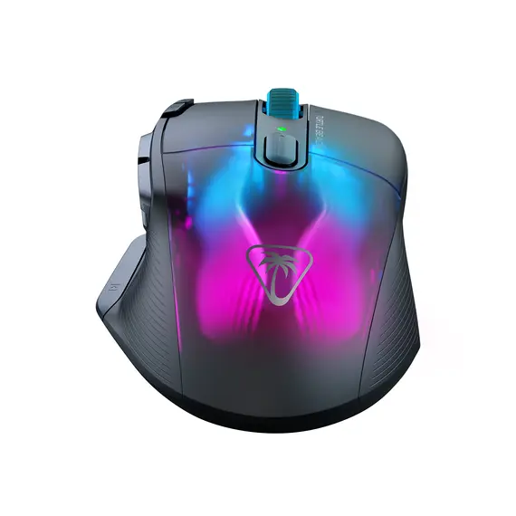 Turtle Beach TBM-1101-05 Gaming Mouse - RF Wireless + Bluetooth, 19000 DPI, Owl-Eye, Right-hand, Black, Product color: Black, 7 image