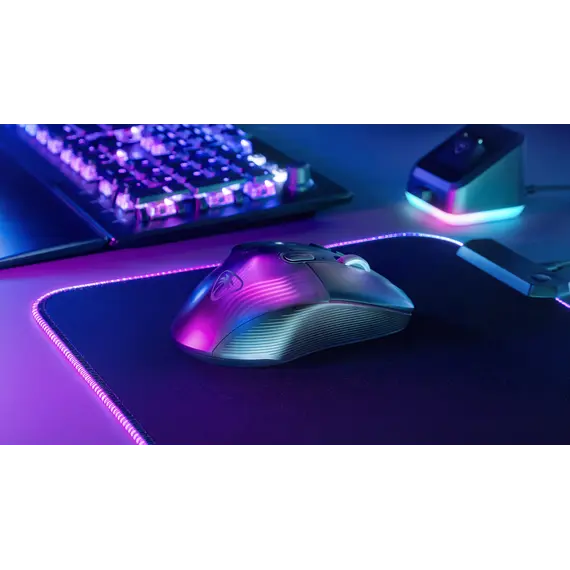 Turtle Beach TBM-1101-05 Gaming Mouse - RF Wireless + Bluetooth, 19000 DPI, Owl-Eye, Right-hand, Black, Product color: Black, 10 image