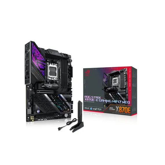 ASUS 90MB1P20-M0EAY0 ROG STRIX X870E-E GAMING WIFI7 NEO Motherboard - AM5, AMD X870E, ATX, EXPO, 15 image