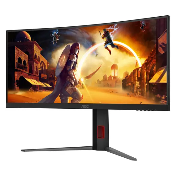 AOC CU34G4 Gaming Monitor - 34", UltraWide Quad HD, 180 Hz, Fast VA, Curved, 10 image