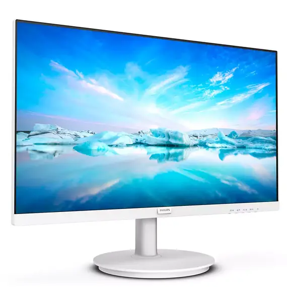 Philips 271V8AW/00 Computer Monitor - 27", Full HD, IPS, 100 Hz, 16:9, Flat, White, imagen 2