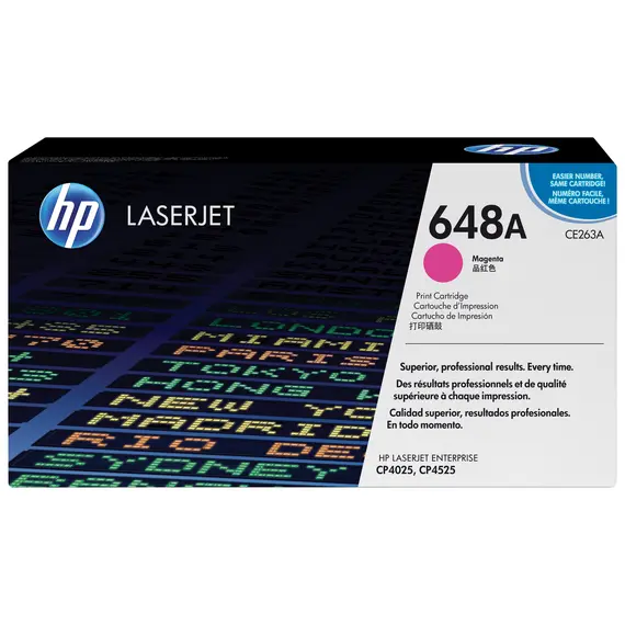 HP CE263A - Laser Toner Cartridge, Magenta