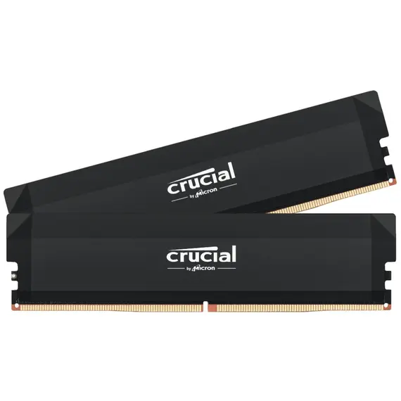 Crucial CP2K32G64C40U5B Memory Module - 64GB 2x32GB, DDR5, 6400, CL40, EXPO/XMP, Black, 1YR