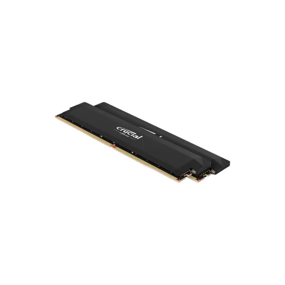 Crucial CP2K32G64C40U5B Memory Module - 64GB 2x32GB, DDR5, 6400, CL40, EXPO/XMP, Black, 1YR, imagen 2