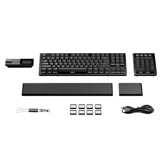 be quiet! BT001US Keyboard - Standard, Mechanical, USB, Wired, US English, RGB, Windows, Black, 2YR, imagen 9