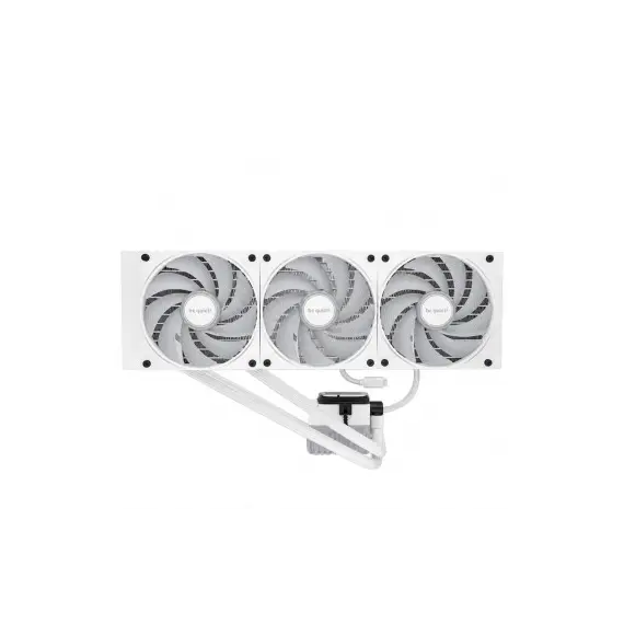 Be quiet! BW033 Light Loop IO LCD 360 mm White Liquid CPU Cooler - 360 mm, 3x 120 mm, RGB, 3 Years Warranty, 360 mm, Rifle Bearing, 1 pcs, 2100 RPM, 52 mm, 3YR, imagen 9
