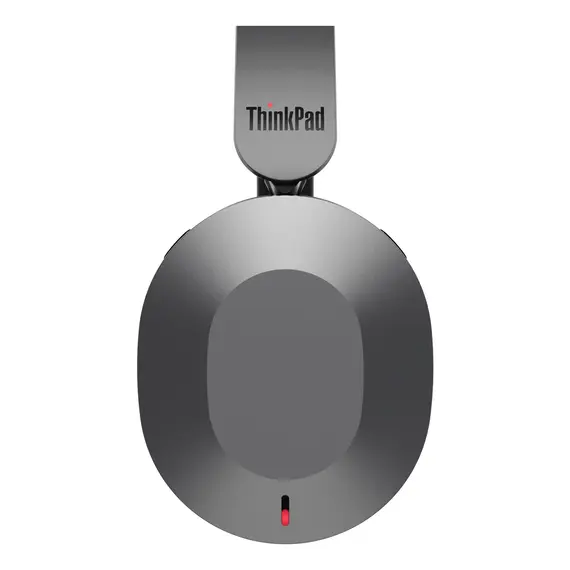 Lenovo ThinkPad 4XD1T60925 Headset - Wireless, Bluetooth 5.3, USB-C, Supraaural, Boom Microphone, Grey, 3YR – אוזניות לנובו, תמונה 10