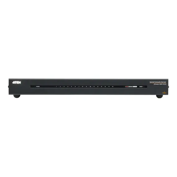 ATEN SN9116CO-AX-G 16-Port Serial Console Server - 1 RJ-45 Port, C14 Coupler, Black, image 6