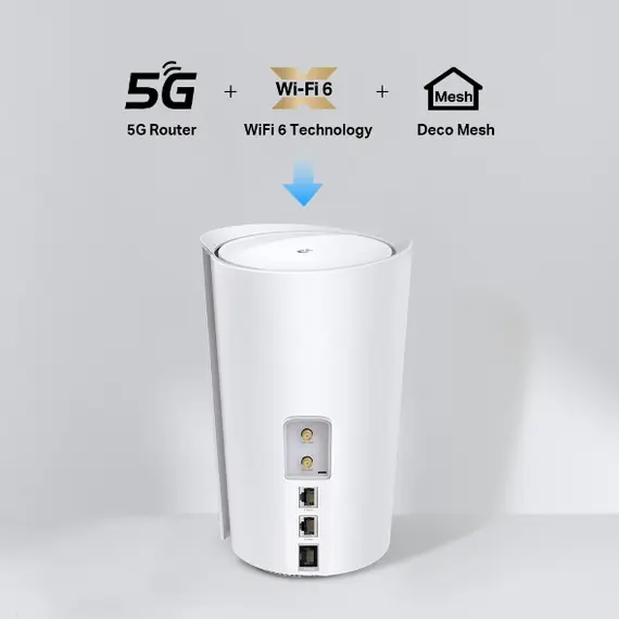 TP-Link DECO X50-5G 1-PACK Mesh Wi-Fi System - Wi-Fi 6 802.11ax, AX3000, White, imagen 9
