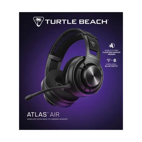 Turtle Beach TBS-5101-05 Headset - Wired & Wireless, Bluetooth 5.2, Open-Back, Boom, Black, imagen 17