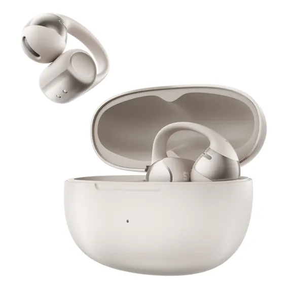 SHOKZ OpenDots ONE E310-ST-GY Headphones - Open-ear, Wireless, Bluetooth 5.4, Built-in Microphone, IP54, Grey, 2YR, изображение 3
