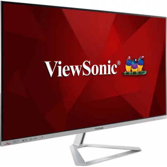 ViewSonic VX3276-MHD-3 Computer Monitor - 31.5", Full HD, IPS, 75 Hz, Silver, תמונה 4