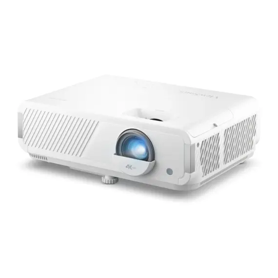 ViewSonic LX720-4KB Standard Throw Projector - 16:9, 2 HDMI, Wi-Fi, Bluetooth 5.0, 8GB, White, imagen 2