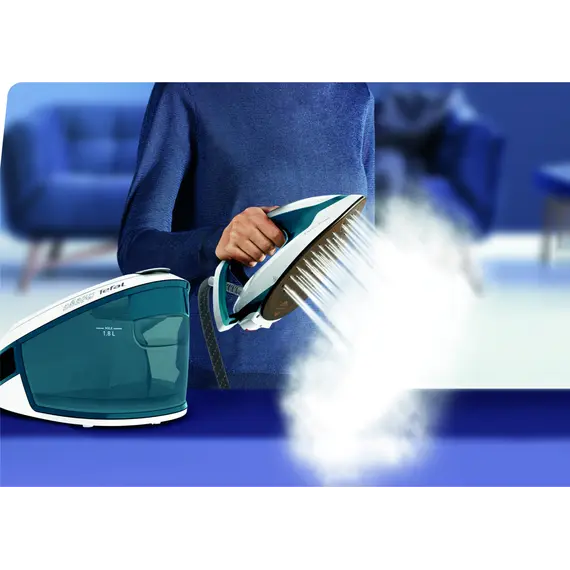 Tefal SV8111E0 - Steam Iron, 260 mm, Blue, White, 2YR, תמונה 8