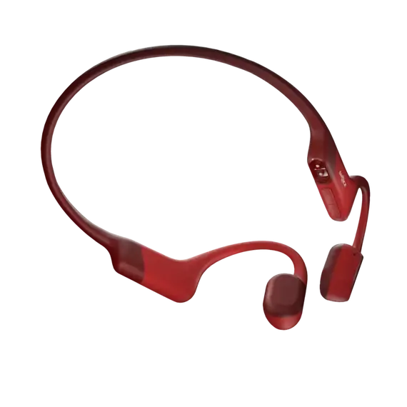 SHOKZ S803RD Headphones - Open-ear, Wireless, Bluetooth 5.1, Built-in Microphone, IP67, Red, 2YR, imagen 3