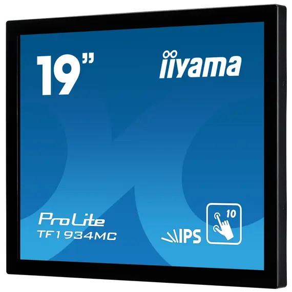 Iiyama TF1934MC-B7X Touch Monitor - 19", SXGA, IPS LED, 75 Hz, 5:4, Flat, Touch, IP65, Black, 3YR – מסך מחשב, תמונה 3
