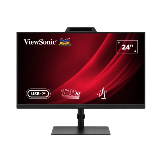 ViewSonic VG2441V Monitor - 24", Full HD, IPS, 120 Hz, 16:9, Flat, Black