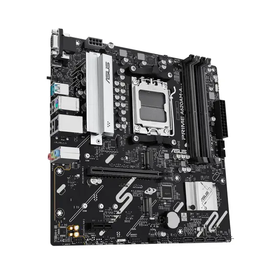 ASUS 90MB1MY0-M0EAYC PRIME A620AM-A-CSM Motherboard - AM5, AMD A620A, Micro-ATX, 1YR, image 4