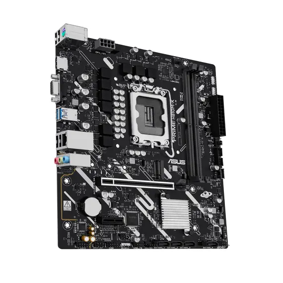 ASUS 90MB1N10-M0EAY0 PRIME H810M-K Motherboard - LGA1851, Intel H810, Micro-ATX, 1YR – לוח אם אסוס, תמונה 4