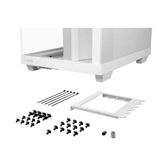 Be quiet! BGW86 PC Case - ATX, Glass, 185 mm, 400 mm, White – מארז גיימינג, תמונה 6