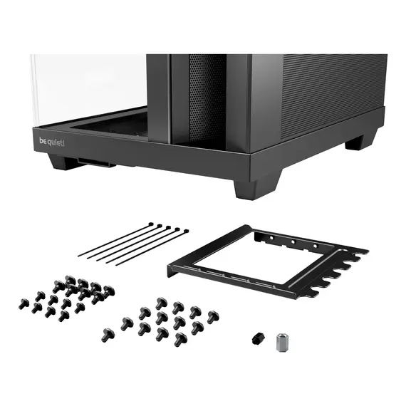 Be quiet! BGW85 PC Case - ATX, Glass, 185 mm, 400 mm, Black, 3YR – מארז גיימינג, תמונה 6