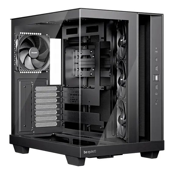 Be quiet! BGW83 PC Case - Midi Tower, Glass, Black, 3YR