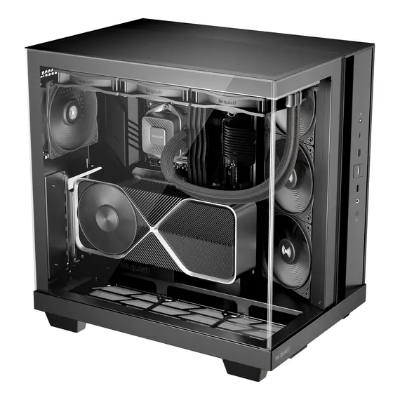 Be quiet! BGW83 PC Case - Midi Tower, Glass, Black, 3YR, image 3
