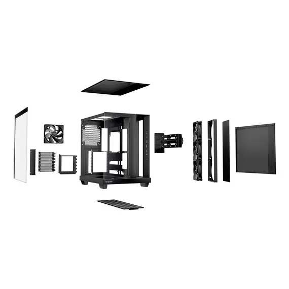 Be quiet! BGW83 PC Case - Midi Tower, Glass, Black, 3YR, image 4