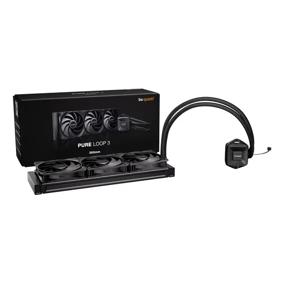 Be quiet! PURE LOOP 3 BW029 - Liquid CPU Cooler, 360 mm, 3x 120 mm, 2100 RPM, 3YR, image 2