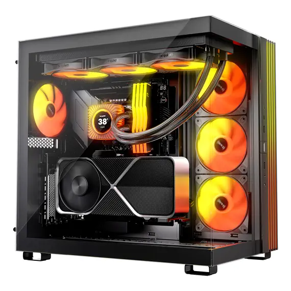 Be quiet! BW032 Light Loop IO LCD - Liquid CPU Cooler, 3x 120 mm, 360 mm, RGB, 2100 RPM, 3YR, imagen 6