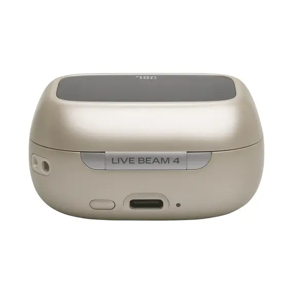 JBL JBLLIVEBEAM4CPG Headphones - Spatial Sound, Wireless, Bluetooth, Built-in Microphone, 48 hours, IP55, Beige, imagen 6