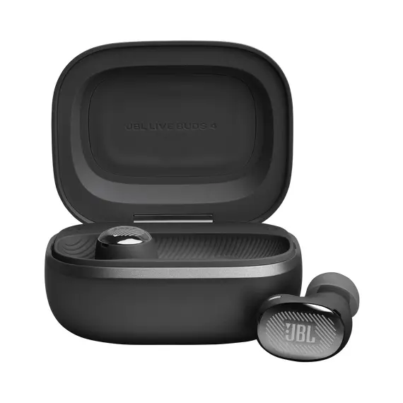 JBL JBLLIVEBUDS4BLK Headphones - True Wireless, Wireless, Bluetooth 6.0, Spatial Sound, 6 Microphones, IP55, Black, imagen 7