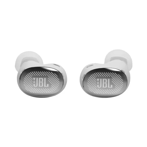 JBL JBLLIVEBUDS4SIL Headphones - Intraaural, Wireless, Bluetooth 6.0, Spatial Sound, Built-in Microphone, 6 Microphones, IP55, Silver, 1YR – אוזניות, תמונה 2