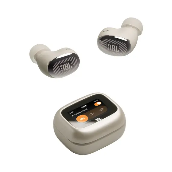 JBL JBLLIVEBUDS4CPG Headphones - Wireless, Bluetooth 6.0, 48 hours, Built-in Microphone, IP55, Beige, 1YR, imagen 6