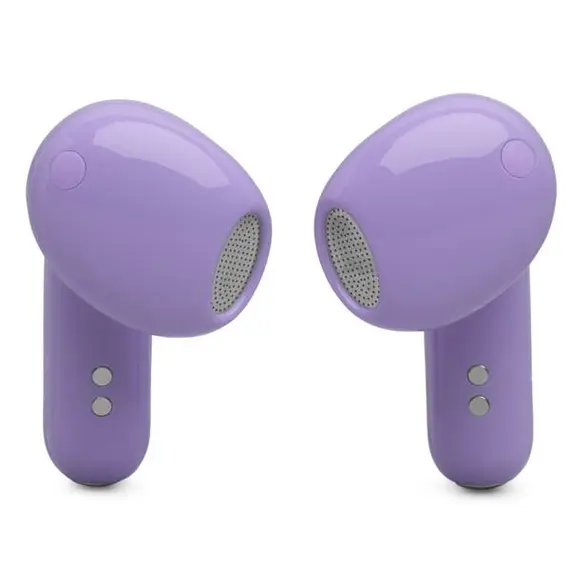 JBL JBLLIVEFLEX4PUR Headset - Active Noise Cancellation, Surround Sound, Wireless, Bluetooth 6.0, Intraaural, Built-in Microphone, IP54, Purple, 1YR, image 3