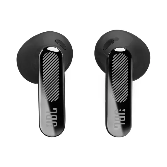 JBL JBLLIVEFLEX4BLK Headphones - Surround Sound, Wireless, Bluetooth 6.0, In-Ear, Built-in Microphone, IP54, Black, 1YR, image 3