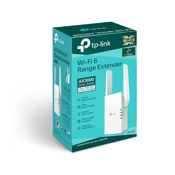 TP-Link RE705X Mesh Wi-Fi System - Wi-Fi 6 802.11ax, AX3000, White, imagen 6