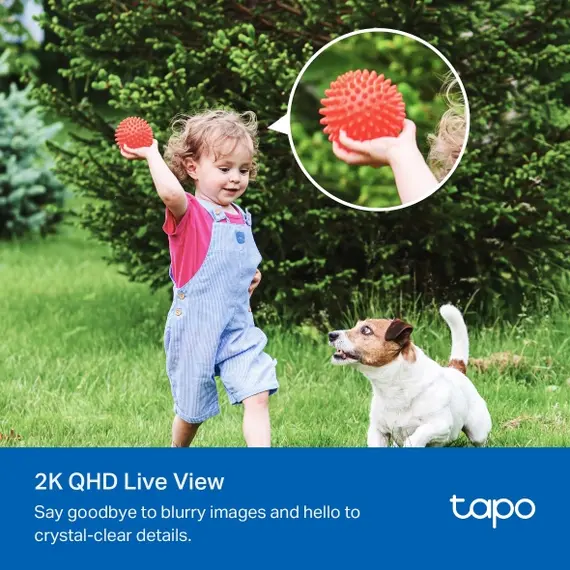 TP-Link TAPO C425 KIT IP Security Camera - 4MP, 1/3", 2.4 GHz Wi-Fi, IP66, White, 3YR, imagen 8