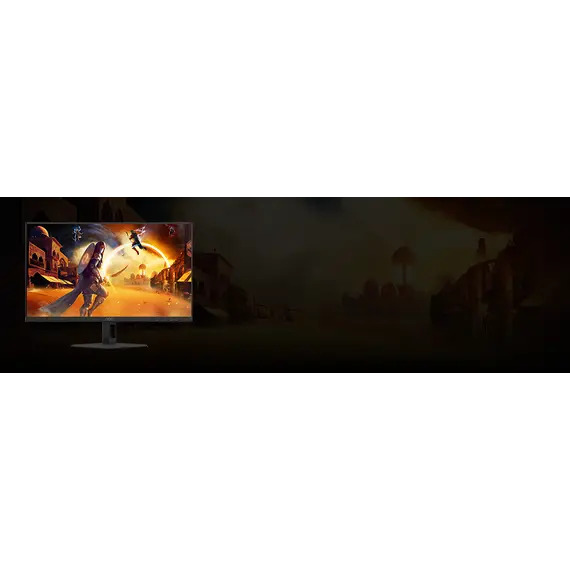 AOC 24G4ZRE Gaming Monitor - 23.8", Full HD, Fast IPS, 260 Hz, 16:9, Flat, Black, Red – מסך מחשב, תמונה 7