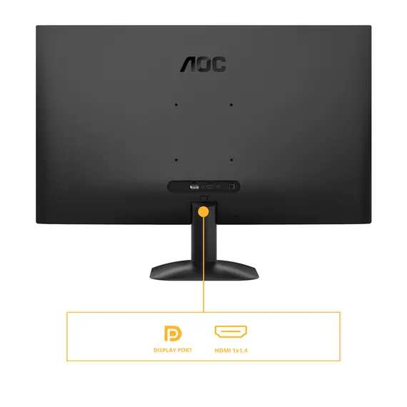 AOC Q27B35E Computer Monitor - 27", Quad HD, IPS, 75 Hz, 16:9, Flat, Black – מסך מחשב, תמונה 4