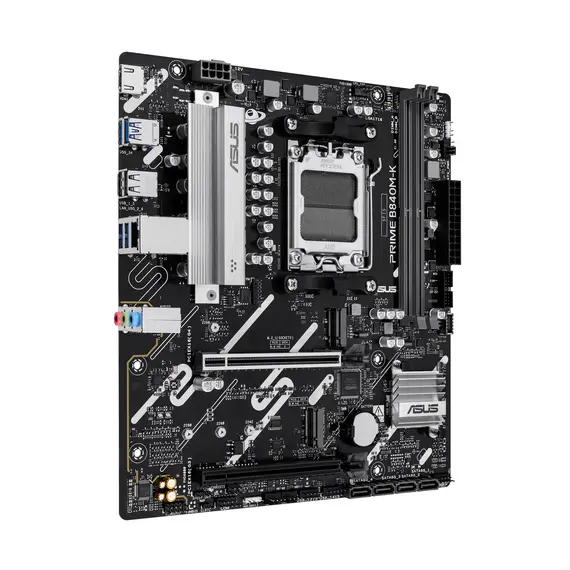 ASUS 90MB1PK0-M0EAY0 PRIME B840M-K Motherboard - AM5, AMD B840, Micro-ATX – לוח אם אסוס, תמונה 3