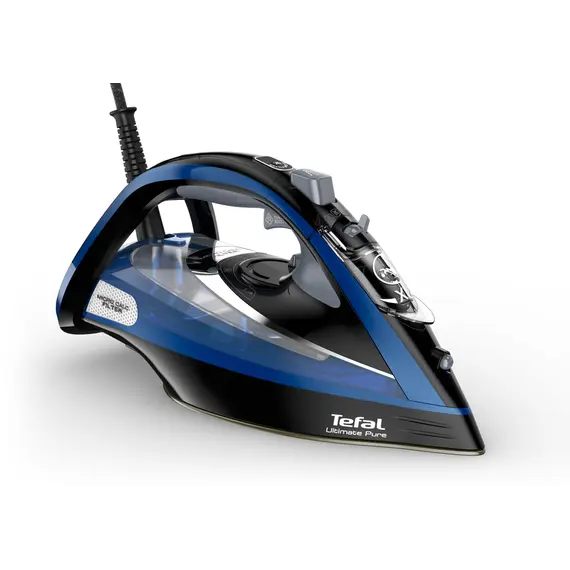 Tefal FV9848E0 - Dry & Steam Iron, Black, Blue, Metallic, 1YR, imagen 2