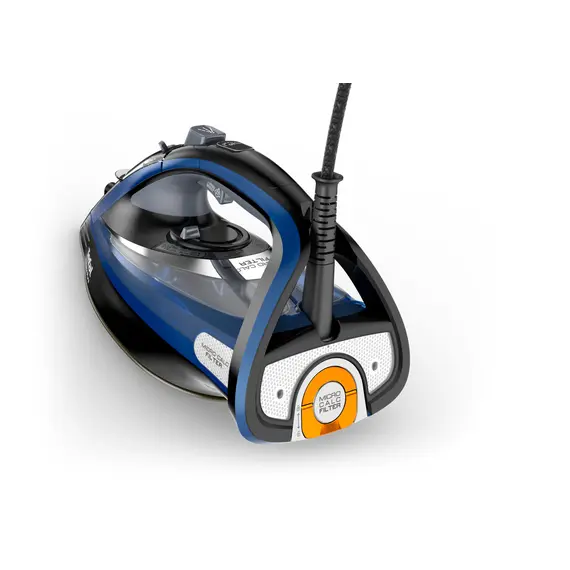 Tefal FV9848E0 - Dry & Steam Iron, Black, Blue, Metallic, 1YR, imagen 4