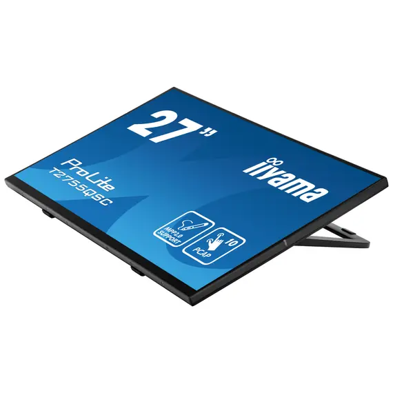 Iiyama T2755QSC-B1 Monitor - 27", QHD, IPS, 75 Hz, 16:9, Flat, Touch, Black, 3YR, imagen 10