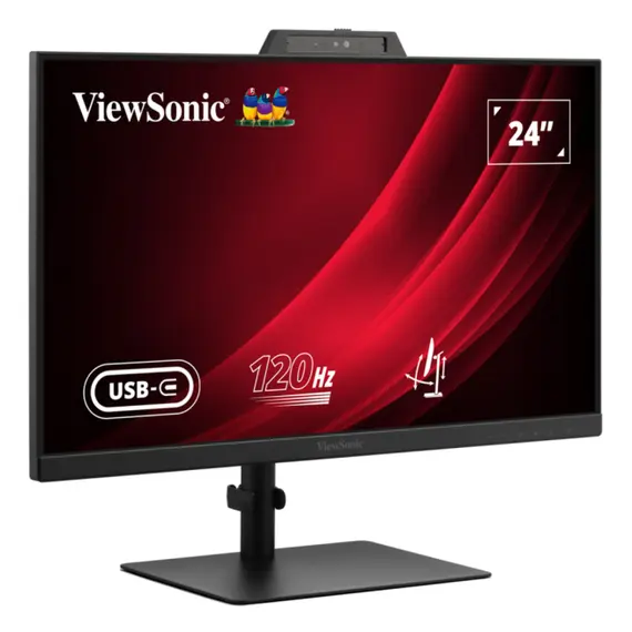 ViewSonic VG2441V Monitor - 24", Full HD, IPS, 120 Hz, 16:9, Flat, Black, תמונה 4