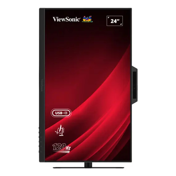 ViewSonic VG2441V Monitor - 24", Full HD, IPS, 120 Hz, 16:9, Flat, Black, תמונה 7