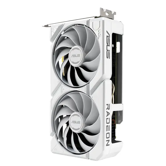 ASUS 90YV0LG3-M0NA00 Video Card - 16 GB GDDR6, PCI Express 5.0, AMD Radeon RX 9060 XT, 128 bit, White, 1YR, изображение 15