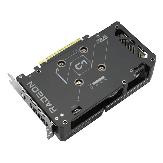 ASUS 90YV0LG2-M0NA00 Video Card - 16 GB GDDR6, PCI Express 5.0, AMD Radeon RX 9060 XT, 128 bit, Black, 3YR, изображение 7