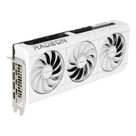 ASUS 90YV0L75-M0NA00 Video Card - 16 GB GDDR6, PCI Express 5.0, AMD Radeon RX 9070 XT, OC, 256 bit, White, 3YR, изображение 2